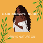 Guía de crecimiento del cabello con aceite natural de Derly (LIBRO ELECTRÓNICO)
